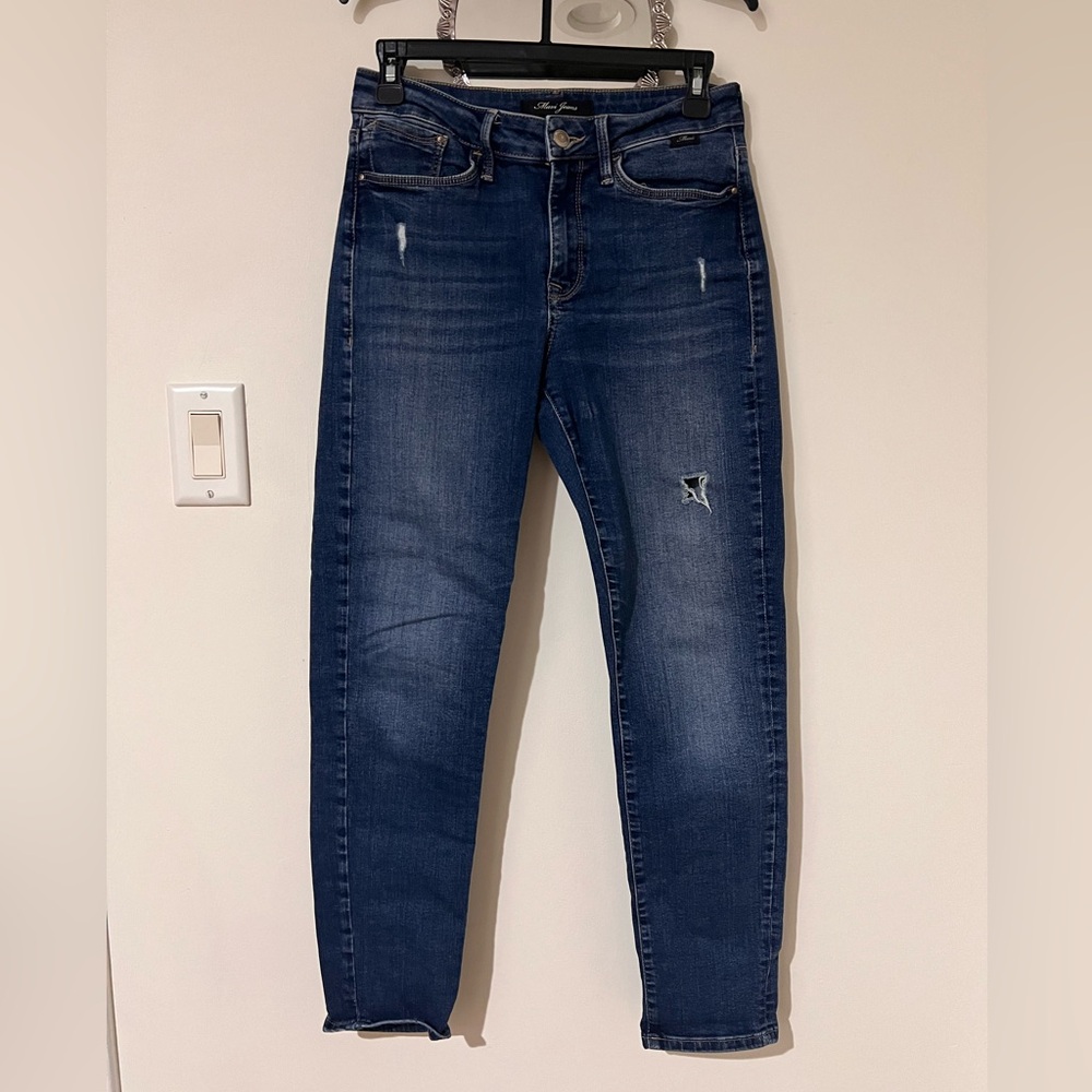 Mavi Dark Blue Women's Boyfriend Jeans in Excellent condition